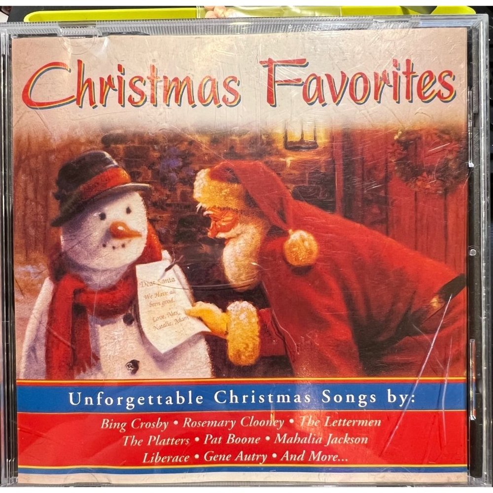 Christmas Favorites Unforgettable Christmas Songs by Various Artist Music CD